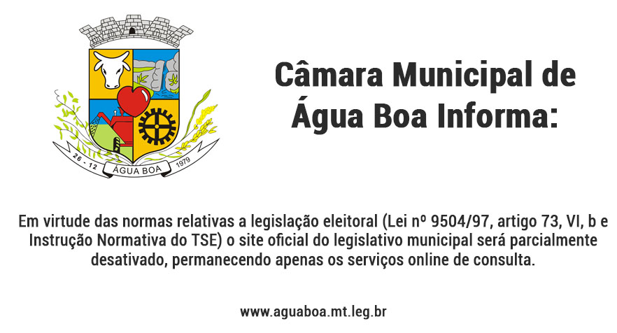 aviso eleicoes