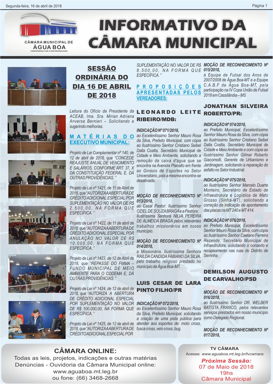 informativo 16 04 pag 1